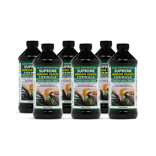 Aloe Arborescens Supreme Immune Health Formula 6 Bottles